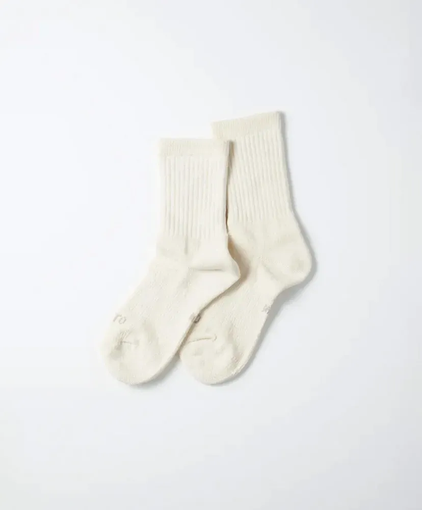 Double Face Mini Crew Socks Organic Cotton