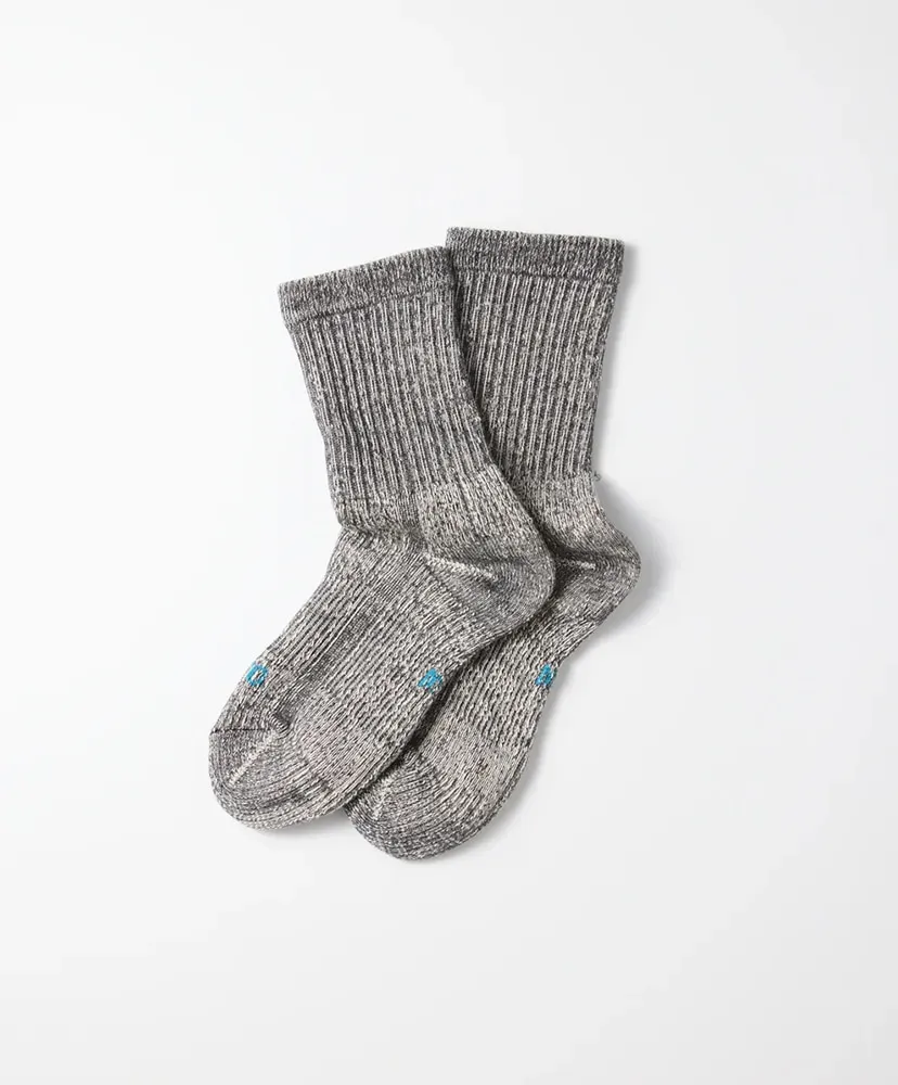 Double Face Mini Crew Socks Organic Cotton