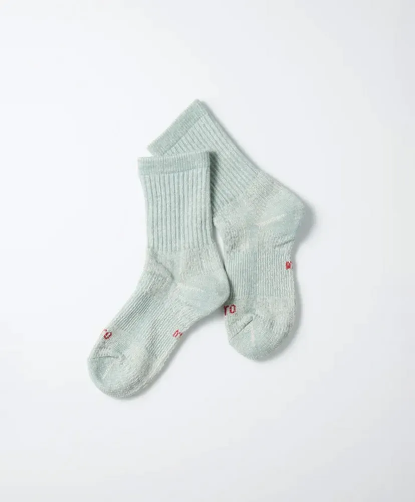 Double Face Mini Crew Socks Organic Cotton