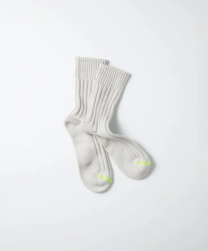 Chunky Ribbed Crew Socks