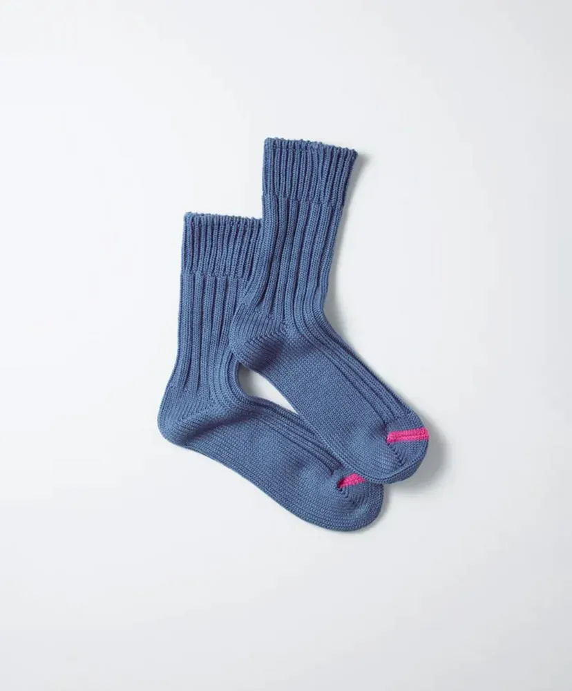 Chunky Ribbed Crew Socks