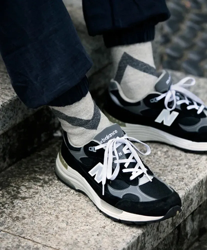 Raffy Sweat Socks Zig Zag