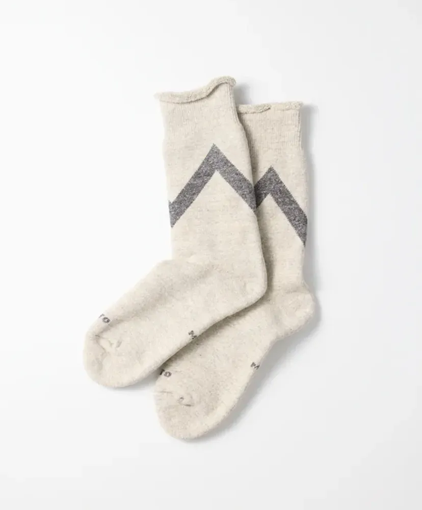 Raffy Sweat Socks Zig Zag