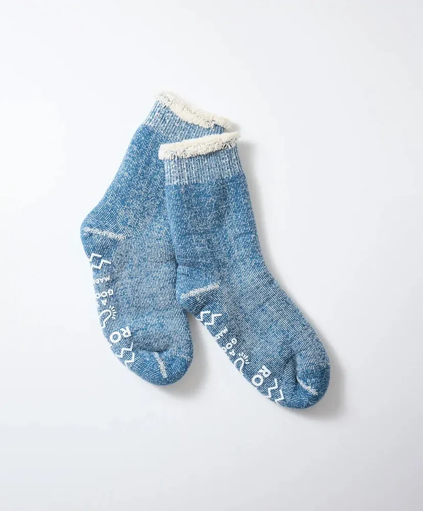 Double Faced Room Socks Shaggy Pile