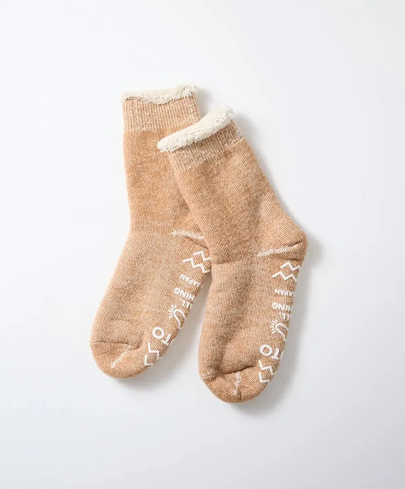 Double Faced Room Socks Shaggy Pile