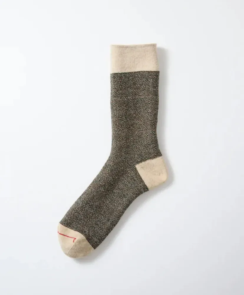 Check Pattern Merino Socks