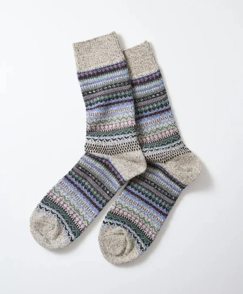 Nordic Pattern Socks