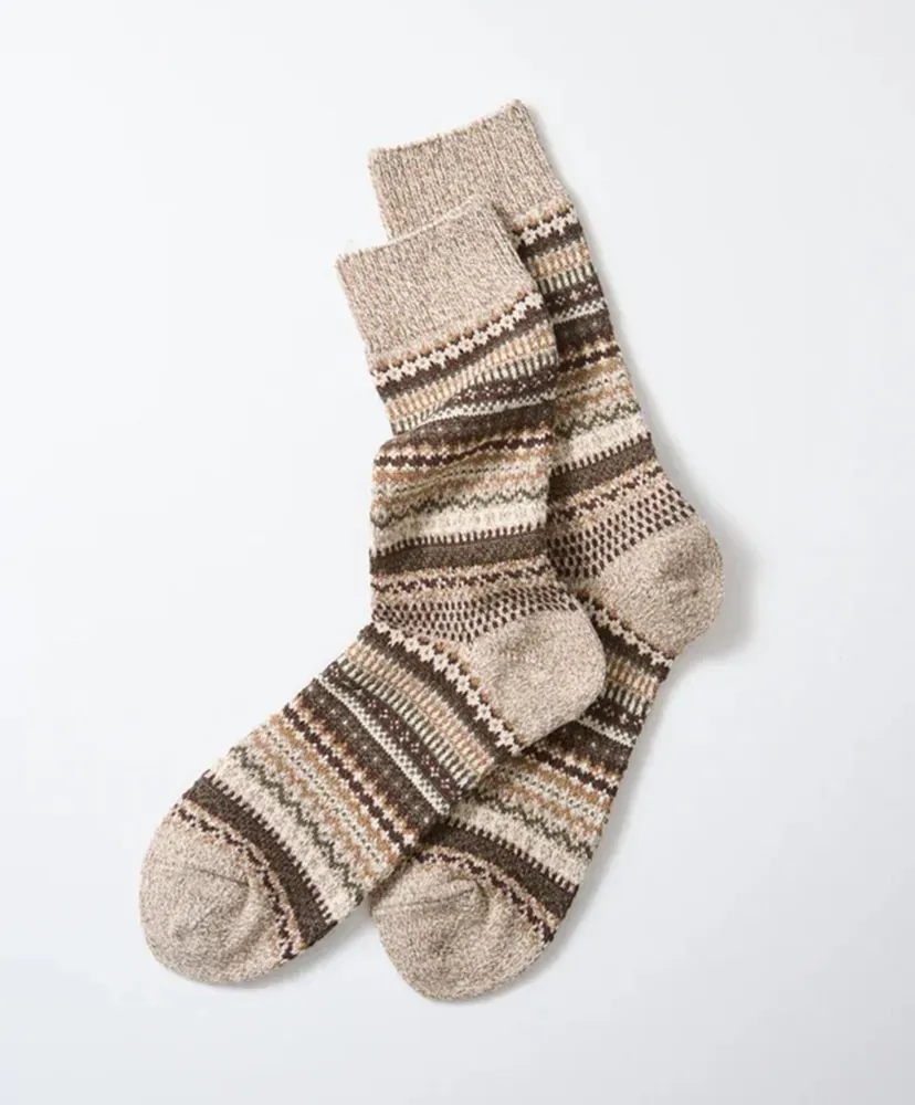 Nordic Pattern Socks