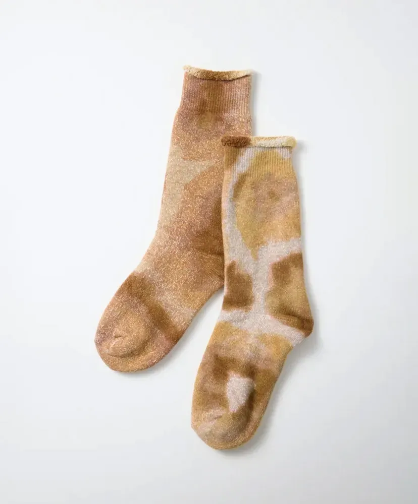 Tie Dye Pile Socks