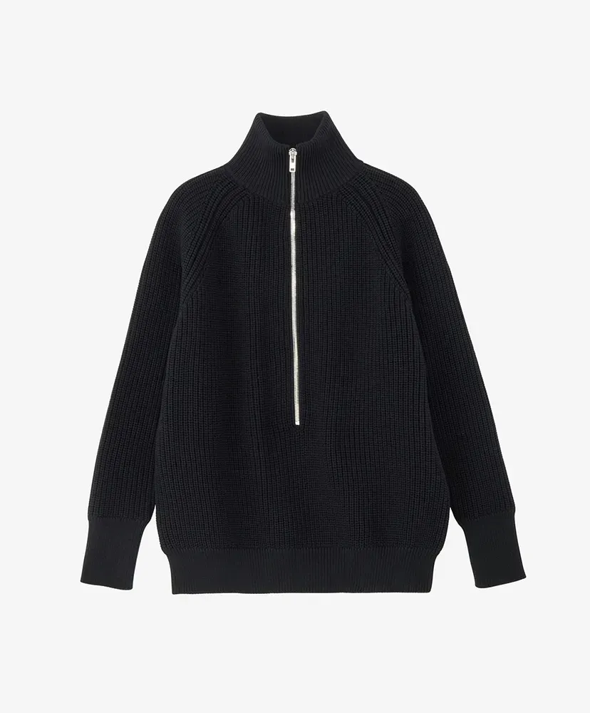 Calamintha/ Low Gauge Half Zip