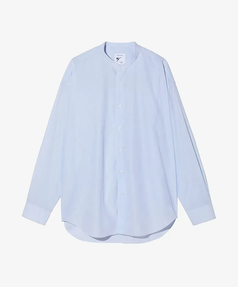 L/S Ramie Mix Big Shirt