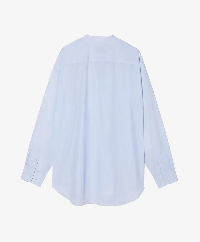 L/S Ramie Mix Big Shirt