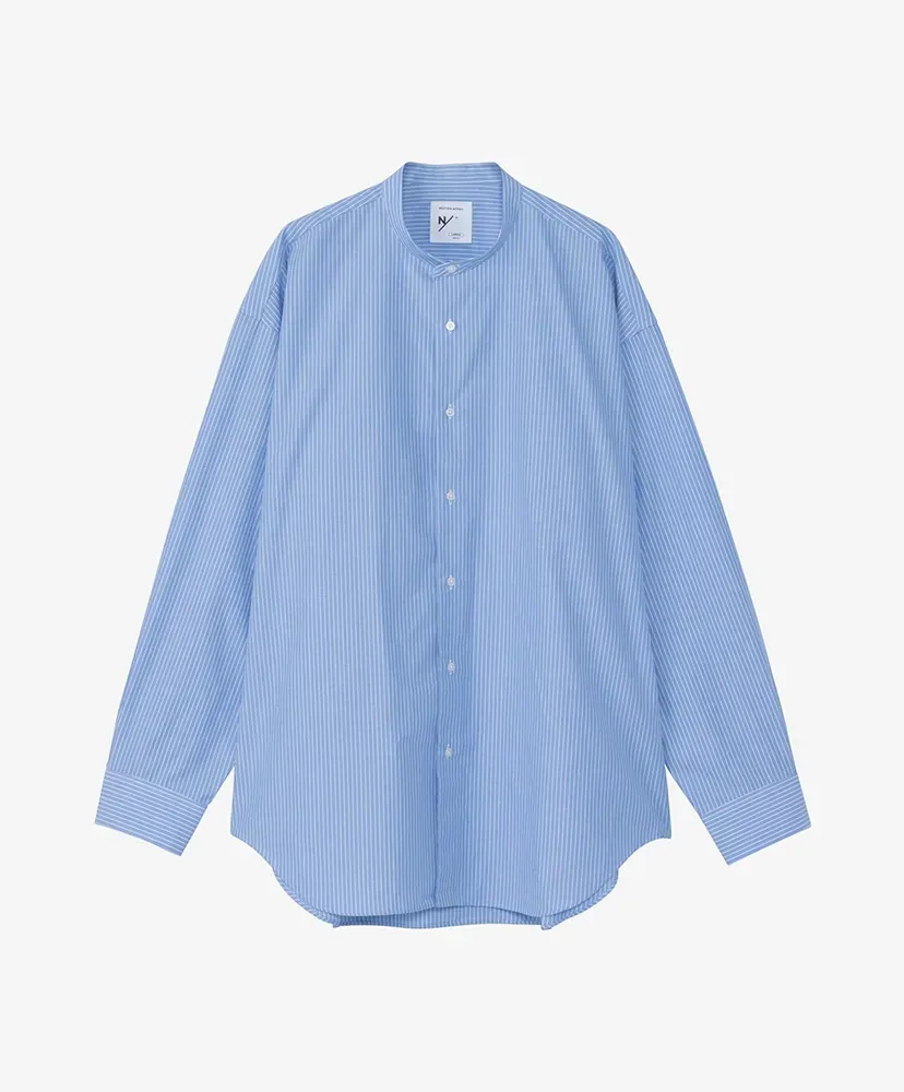 L/S Ramie Mix Big Shirt