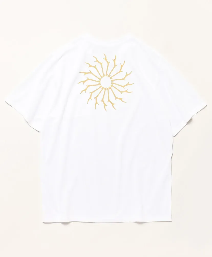 S/S Round Pocket Tee - Circle Horn