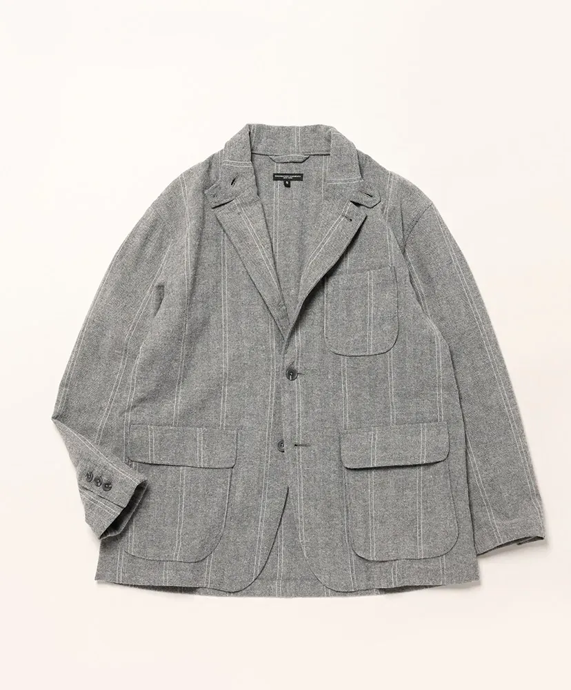 Loiter Jacket - Wool Striped Hb