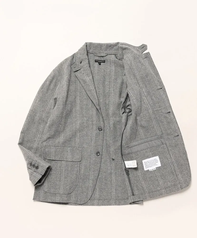 Loiter Jacket - Wool Striped Hb