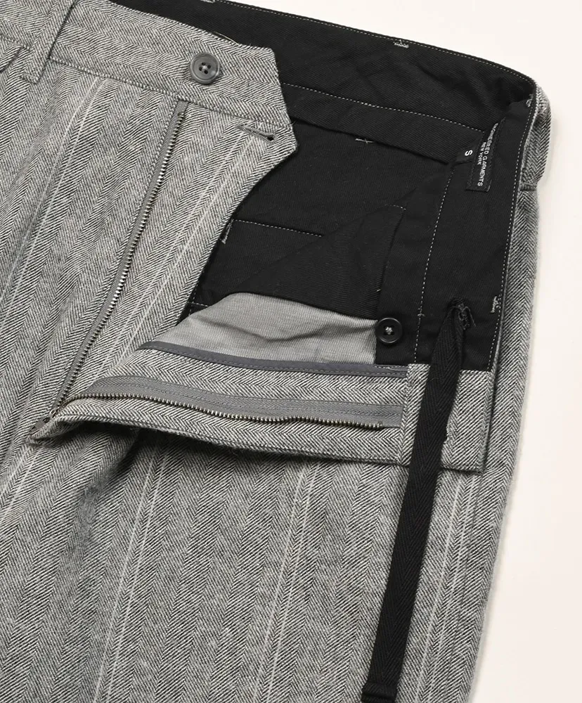 Officer Pant - Wool Striped Hb