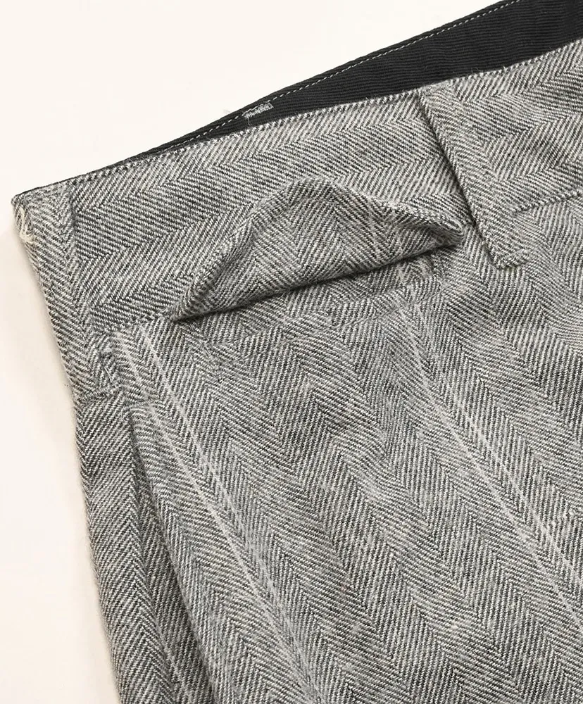Officer Pant - Wool Striped Hb