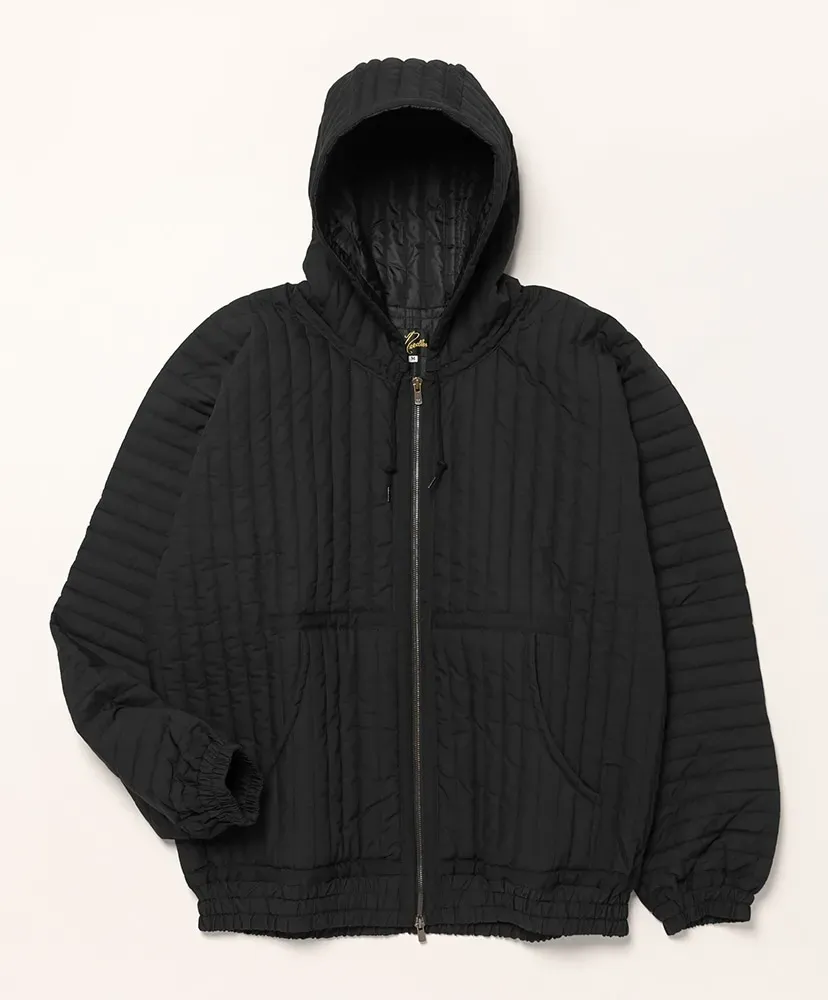 Taped Quilted Hoody - Cotton Poplin