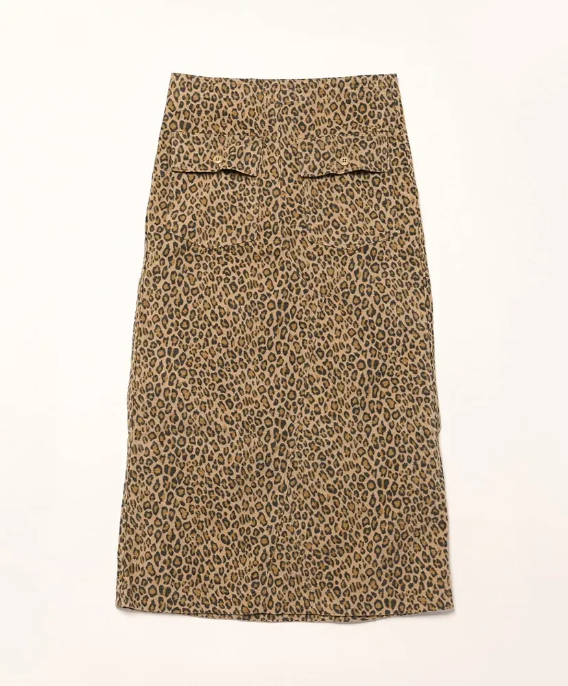 String Fatigue Skirt - Brushed Sateen