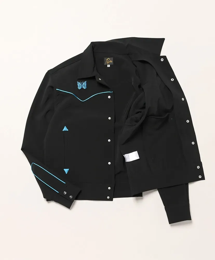 Piping Cowboy Jacket - Poly Double Cloth