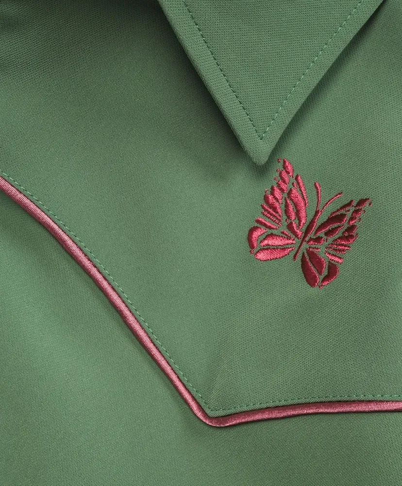 Piping Cowboy Jacket - Poly Double Cloth