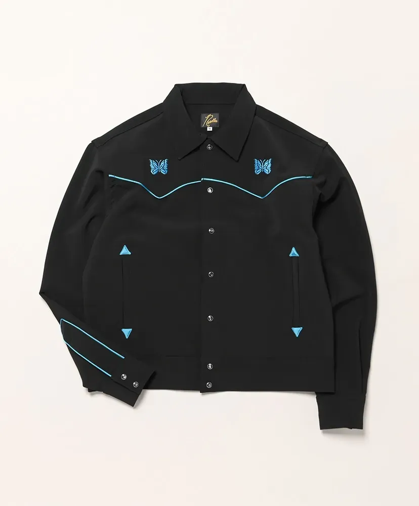 Piping Cowboy Jacket - Poly Double Cloth