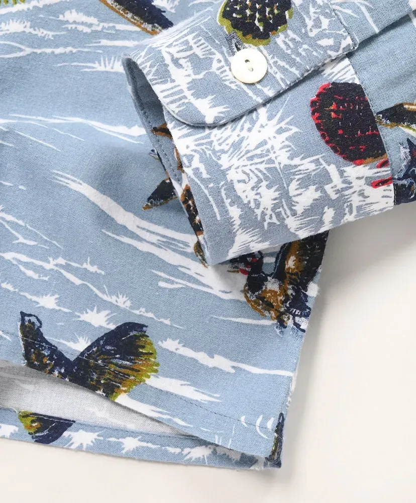 Classic Shirt - Printed Flannel / Bird