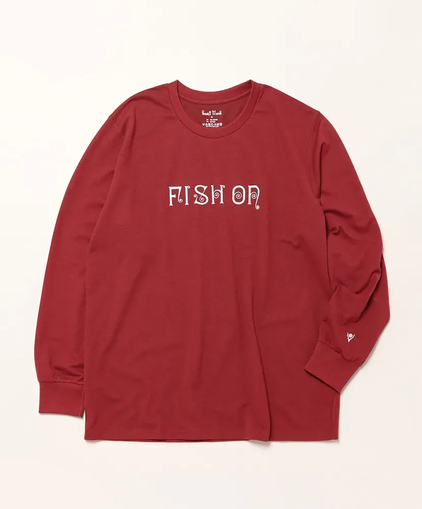 L/S Crew Neck Tee - Fish On