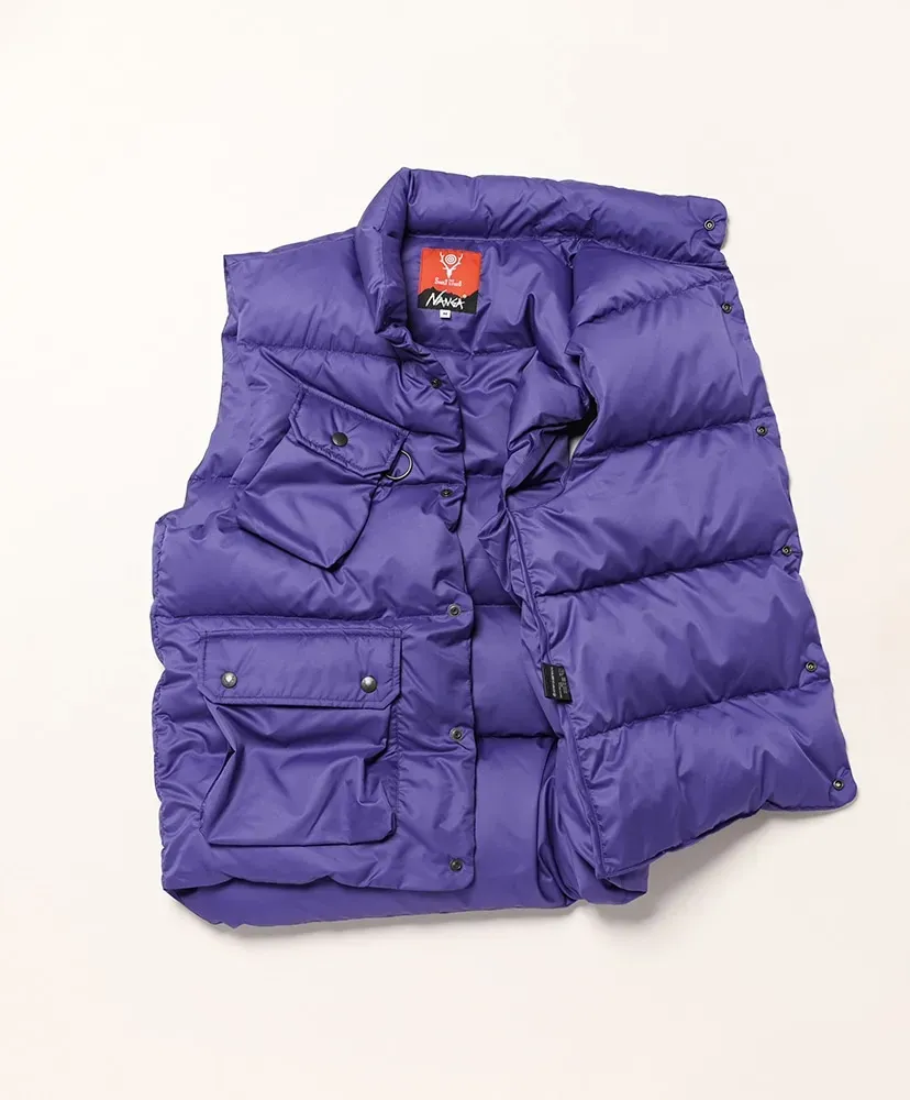 X Nanga River Trek Down Vest - Pe Ripstop