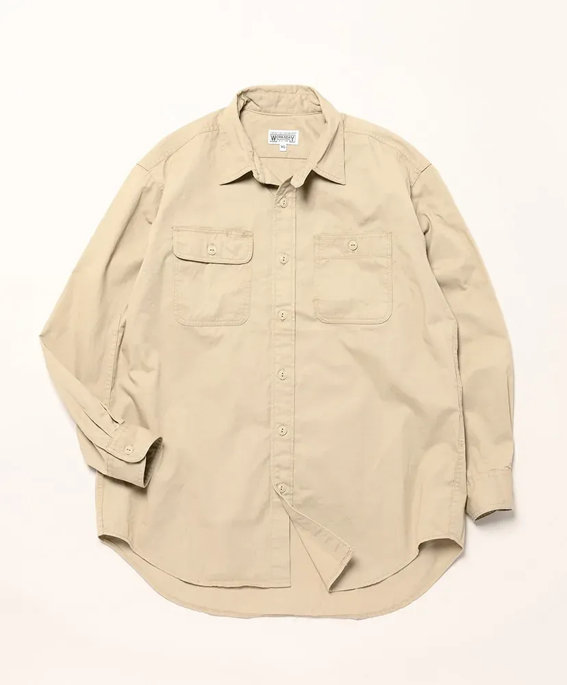 Utility Shirt - Cotton Micro Sanded Twill
