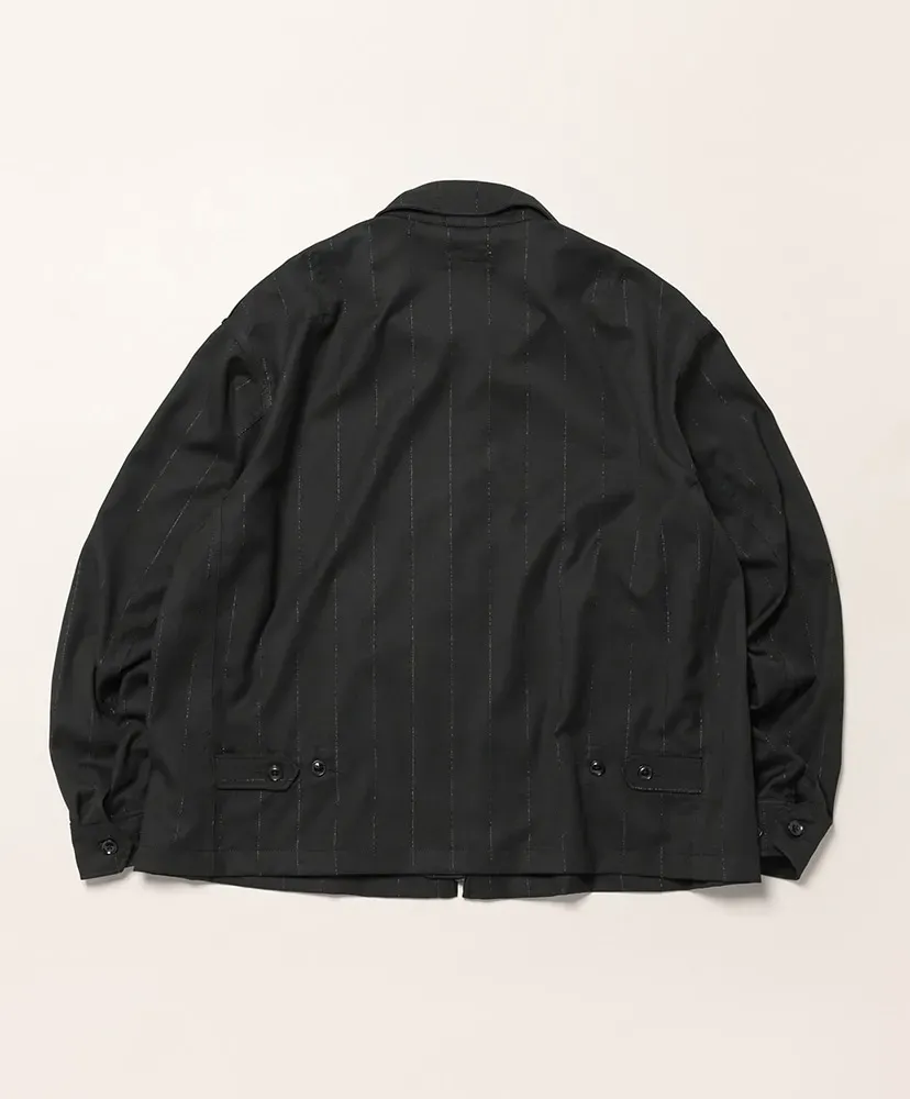 Claigton Jacket - Polyester Lurex Stripe