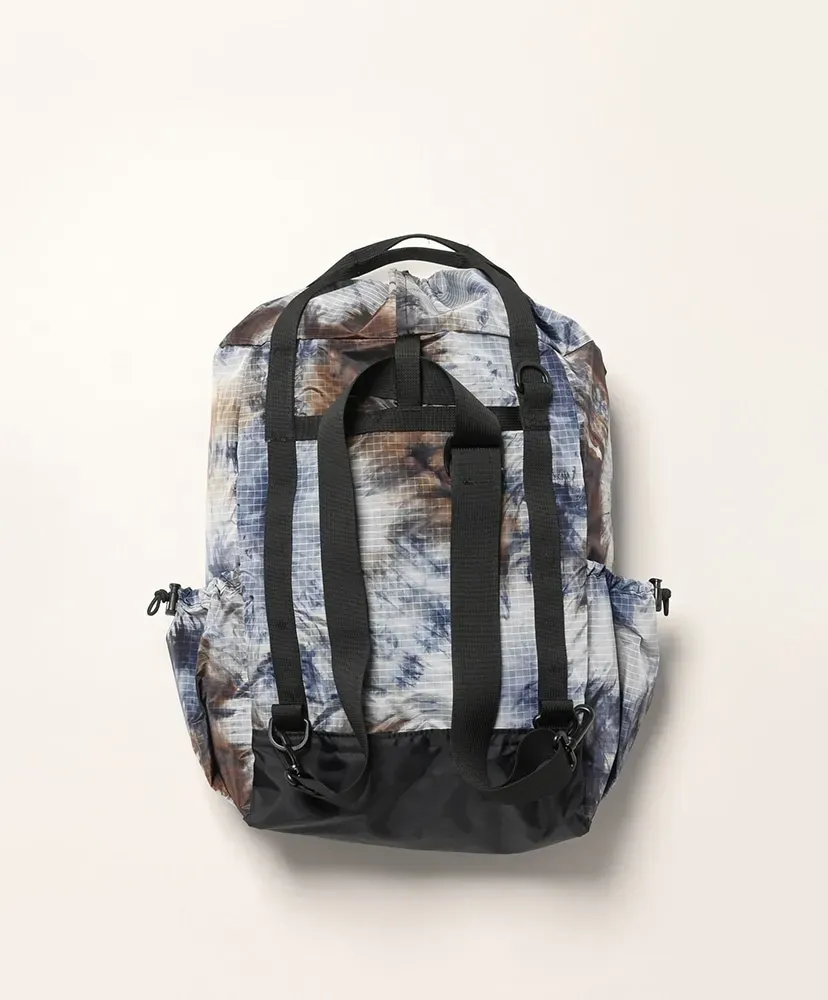 Ul 3 Way Bag - Nylon Tie Dye Print Ripstop