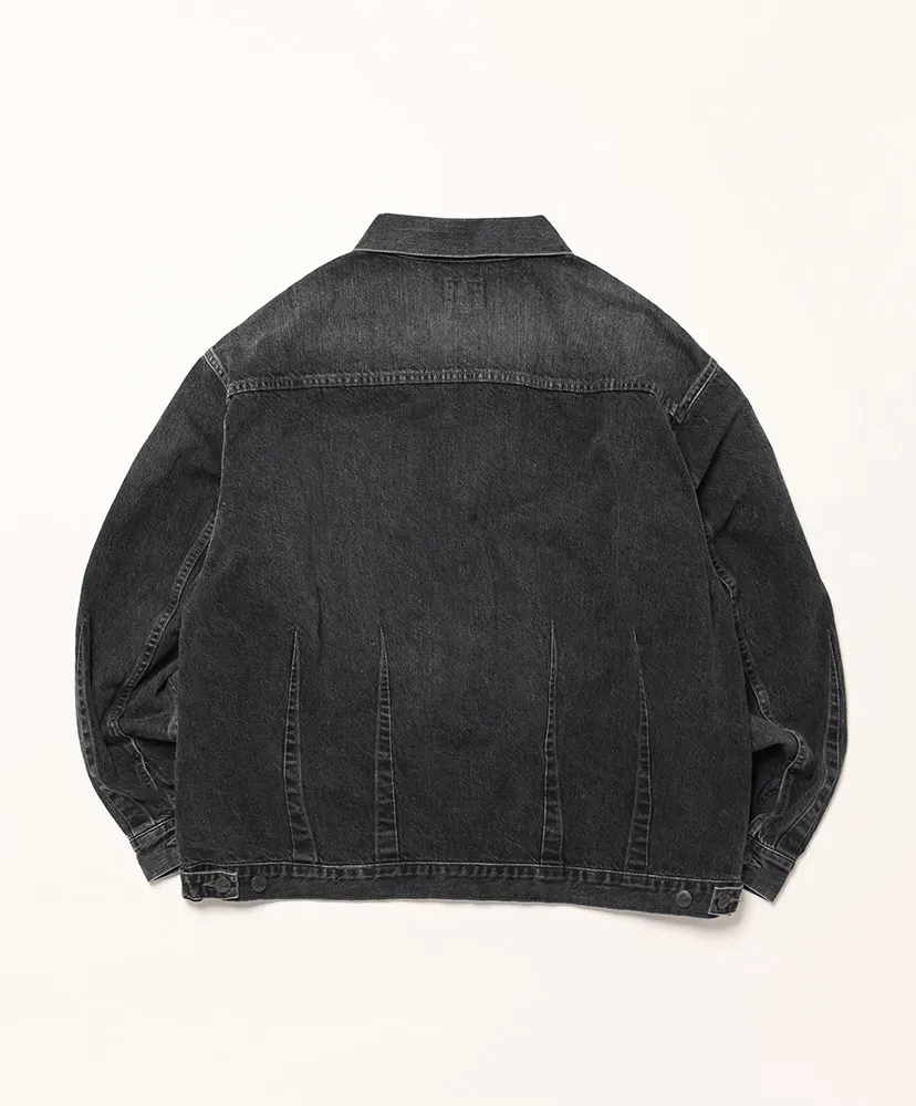 Darts Bottom Jean Jacket - 12Oz Denim