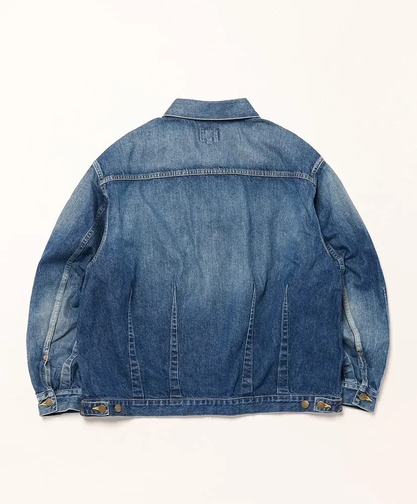 Darts Bottom Jean Jacket - 12Oz Denim