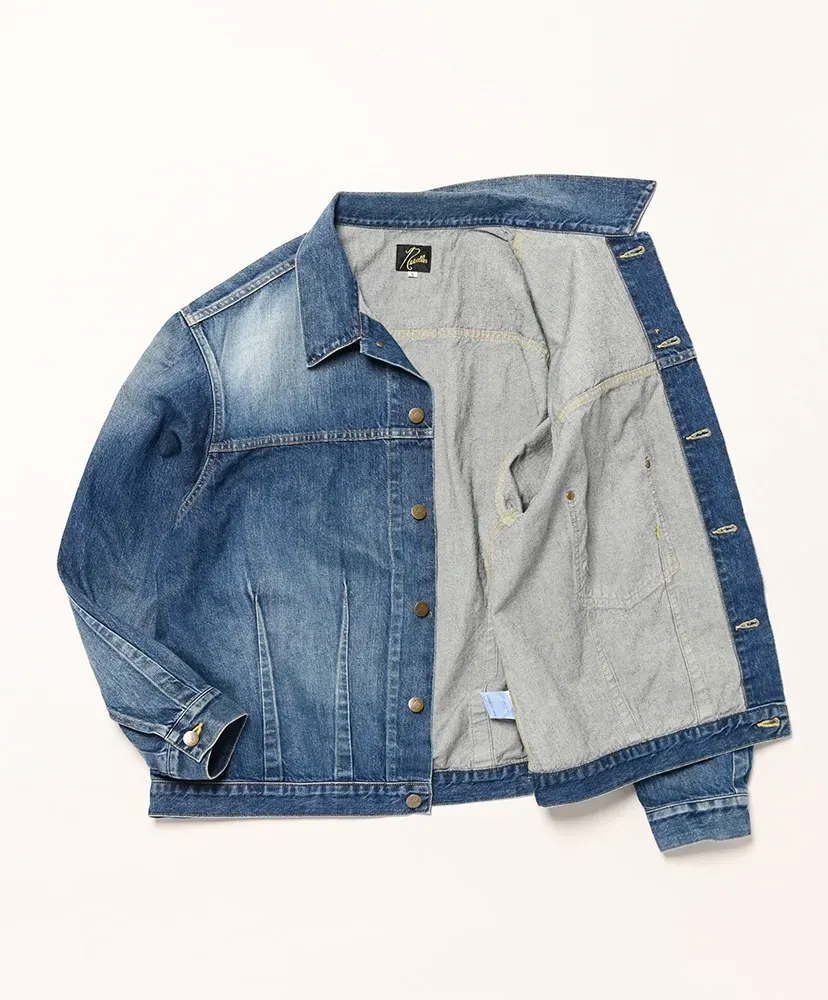 Darts Bottom Jean Jacket - 12Oz Denim