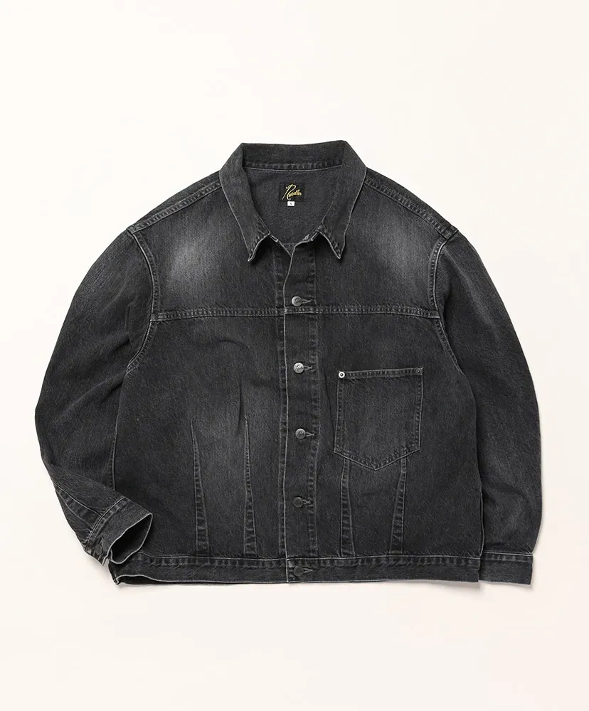 Darts Bottom Jean Jacket - 12Oz Denim
