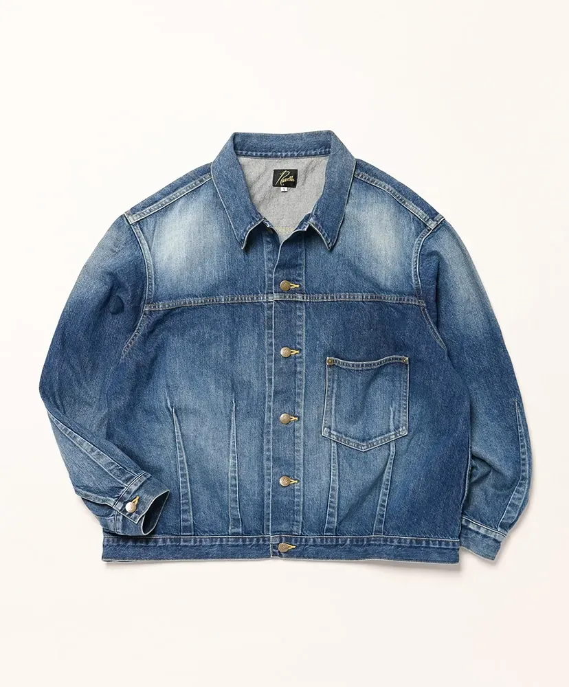 Darts Bottom Jean Jacket - 12Oz Denim