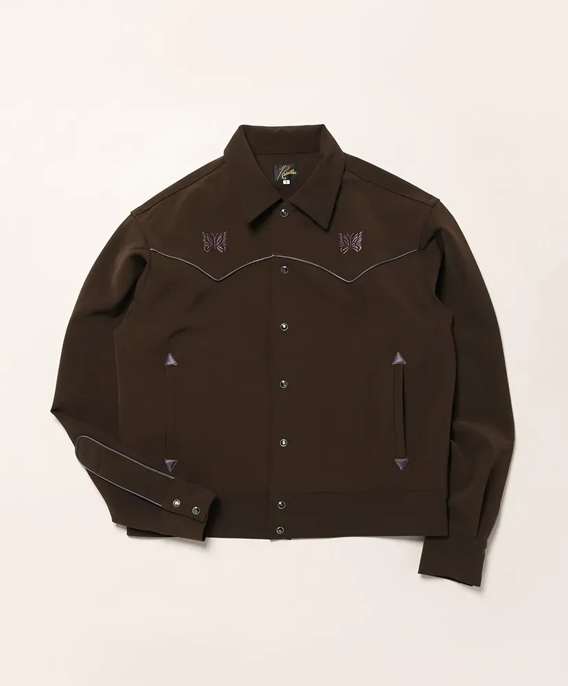 Piping Cowboy Jacket - Poly Double Cloth