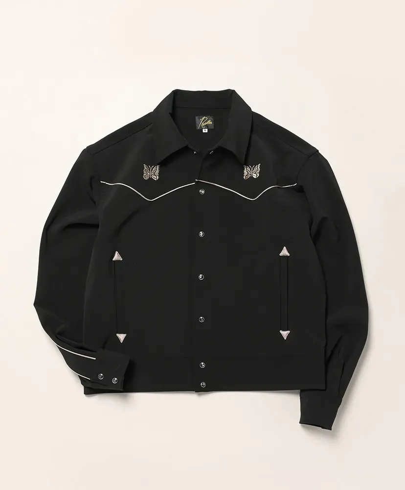 Piping Cowboy Jacket - Poly Double Cloth