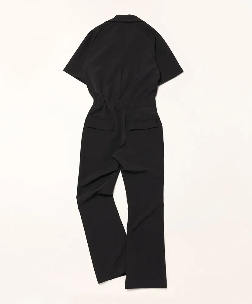 Jumpsuit - Poly Light Double Cloth