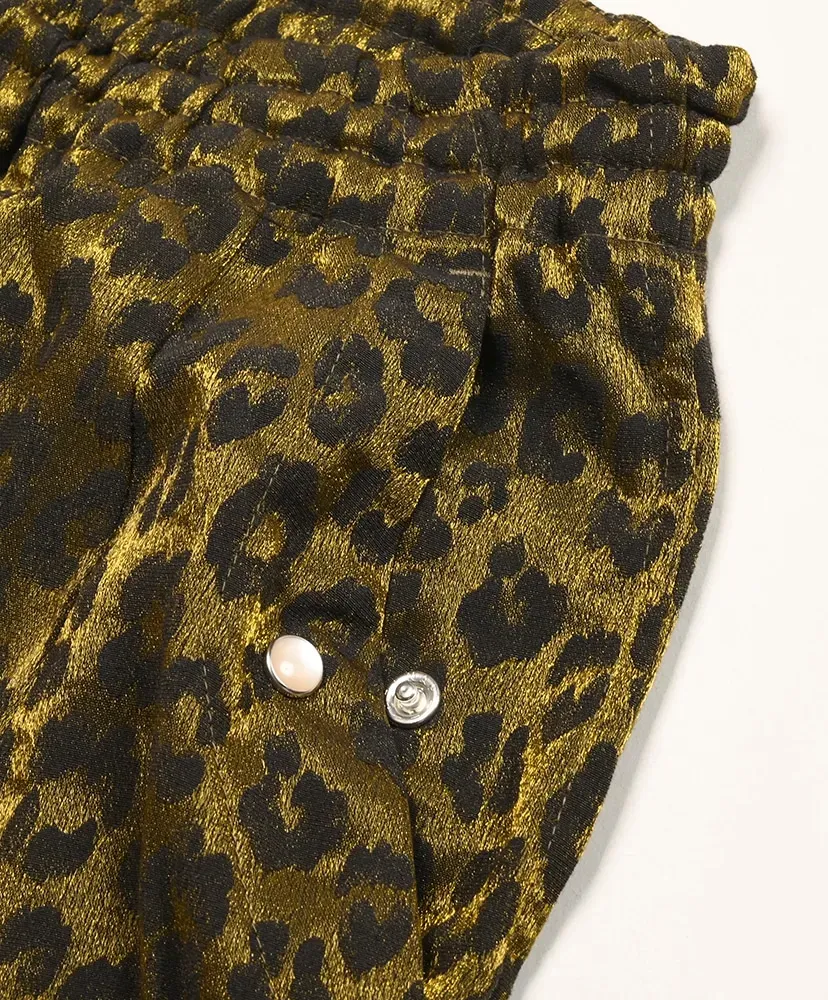 String Cowboy H.D. Short - Rayon Leopard Jacquard