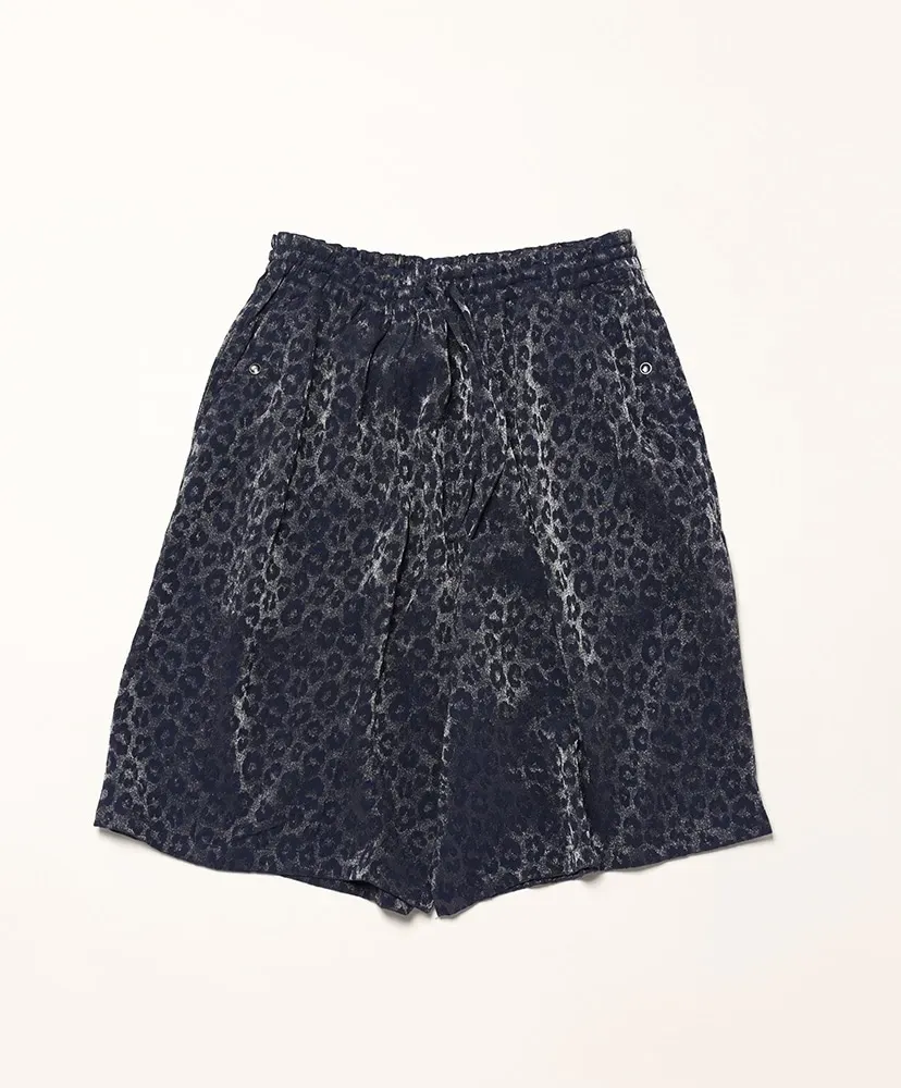 String Cowboy H.D. Short - Rayon Leopard Jacquard