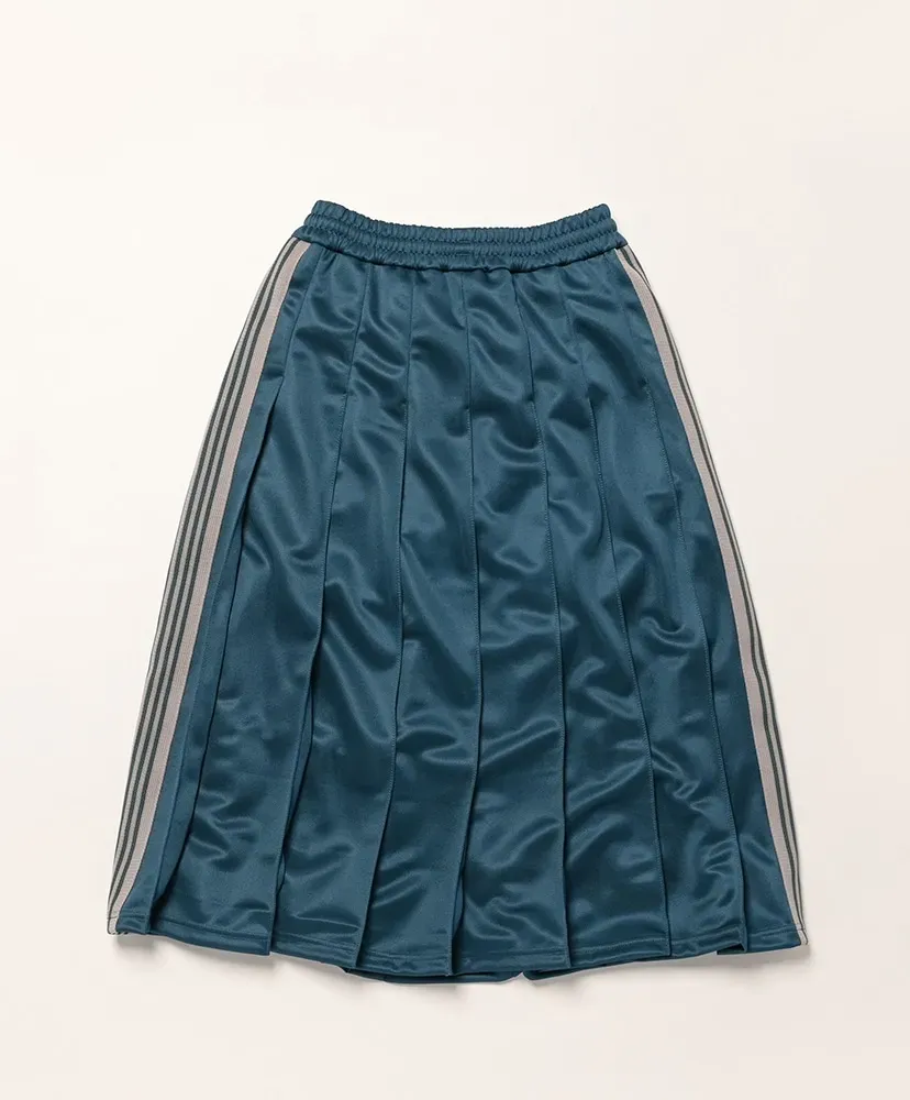 Pleated Track Skirt - Poly Smooth