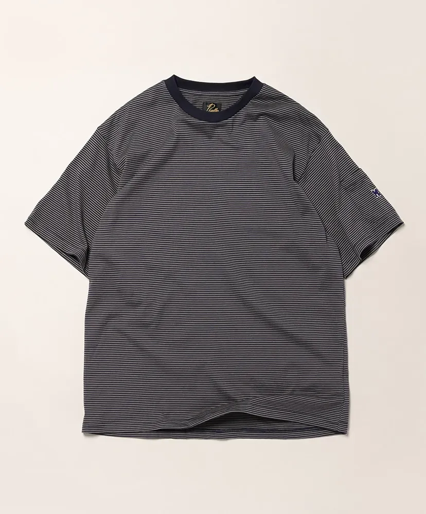 S/S Crew Neck Tee - Cotton Stripe Jersey