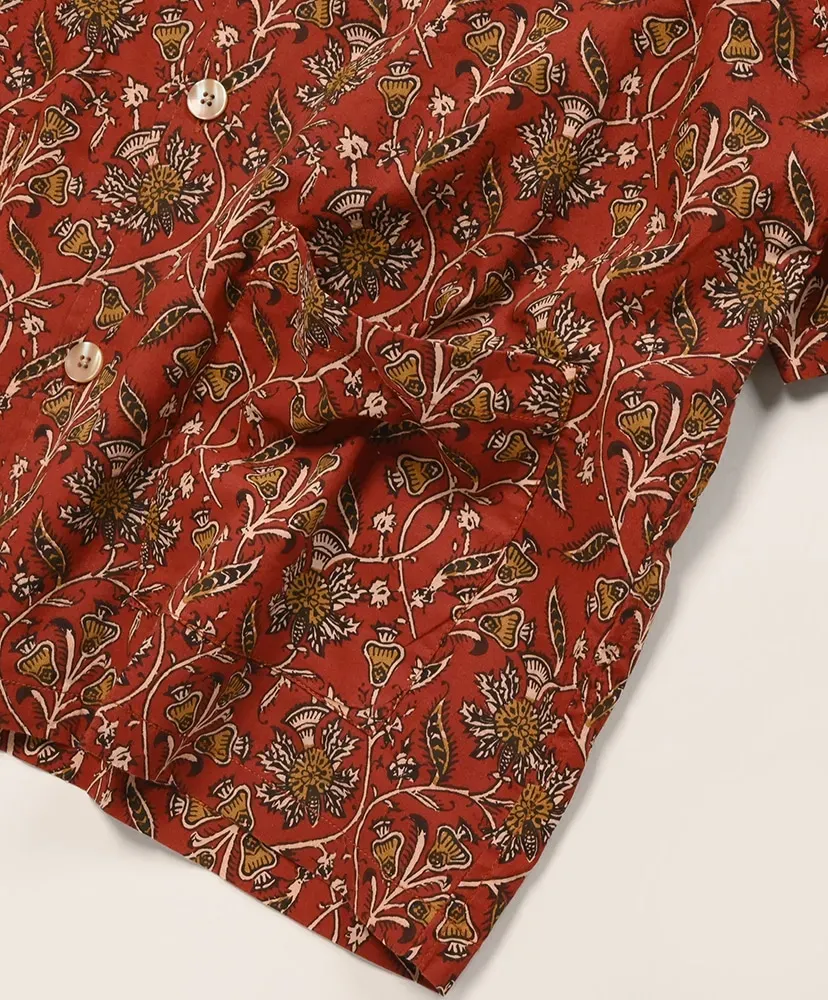 Cabana Shirt - Batik Printed