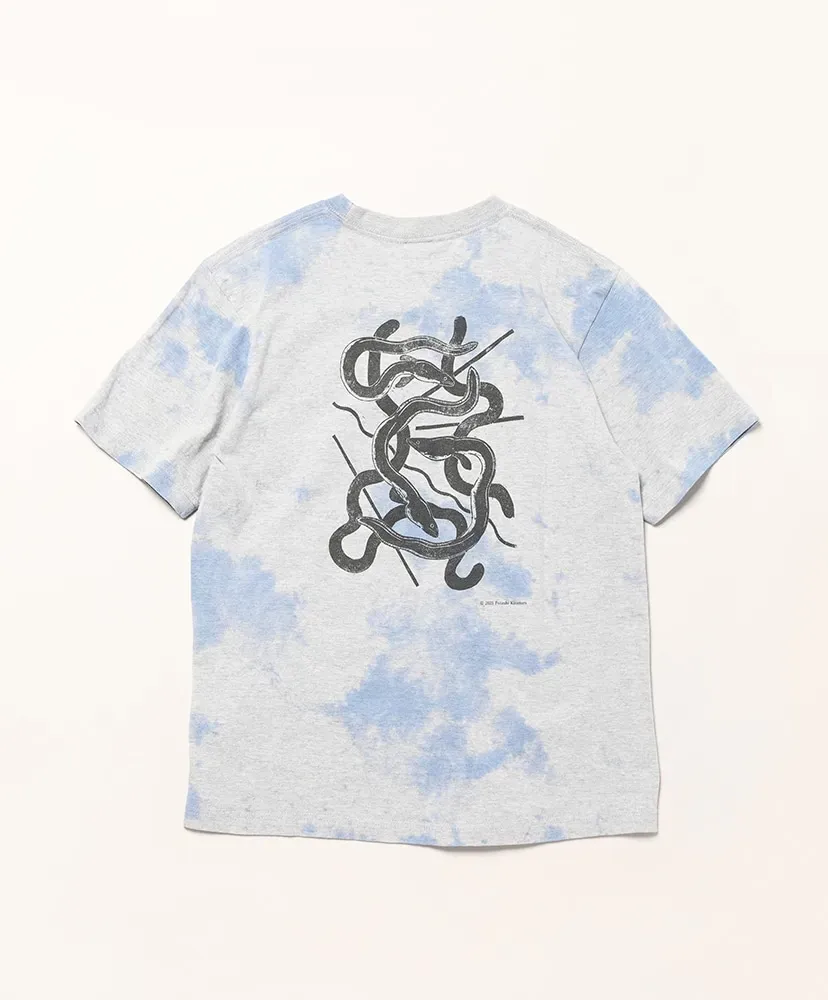 South2 West8 X F.Kitamura S/S Tee - C/Pe Jersey / Eel