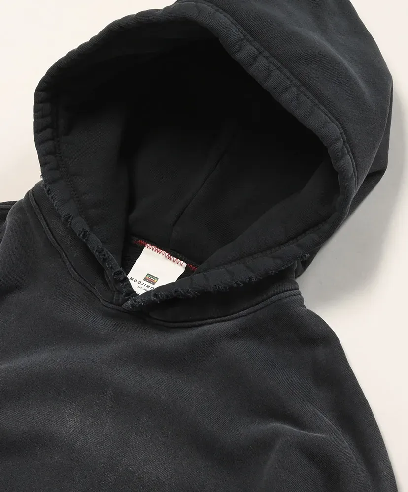 Oversized Crop Hoodie Aged