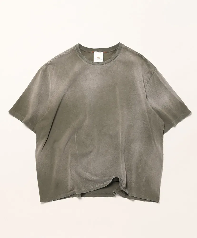 Orversized Crop T-Shirts Aged