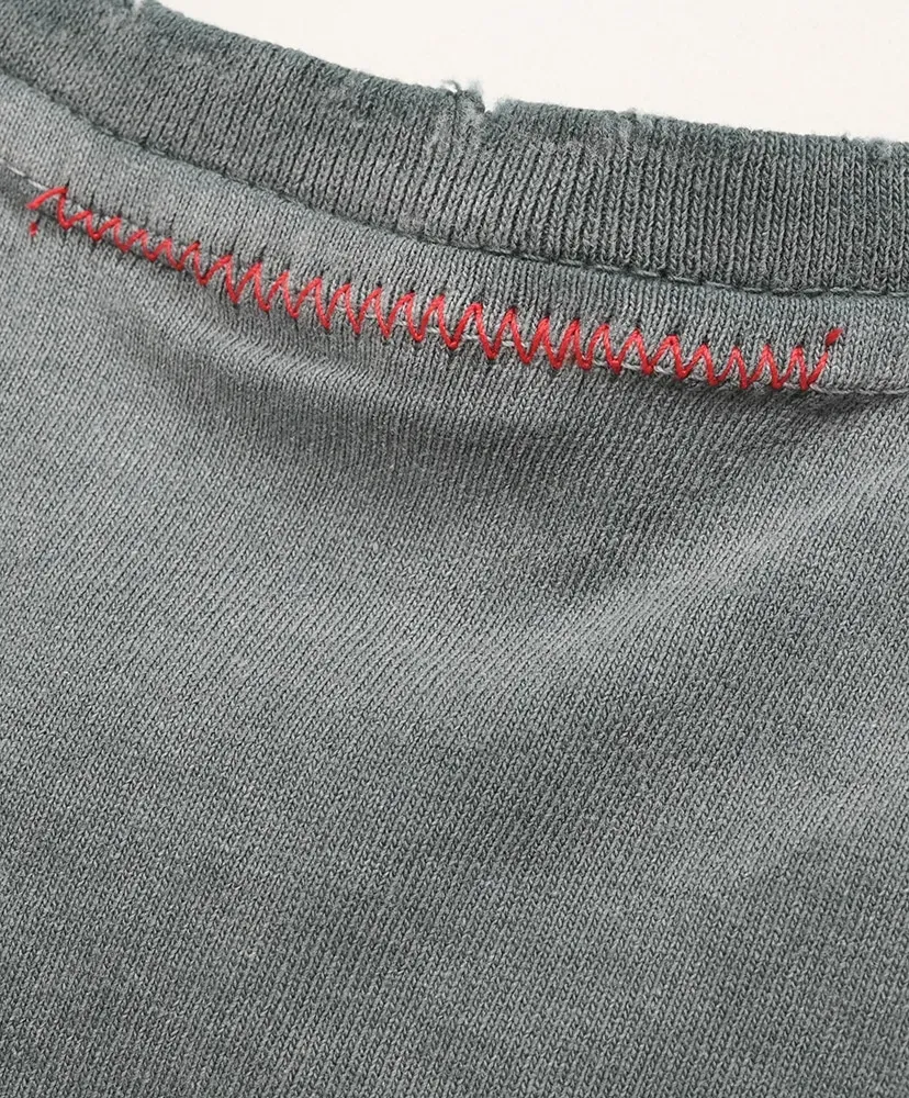 Orversized Crop T-Shirts Aged